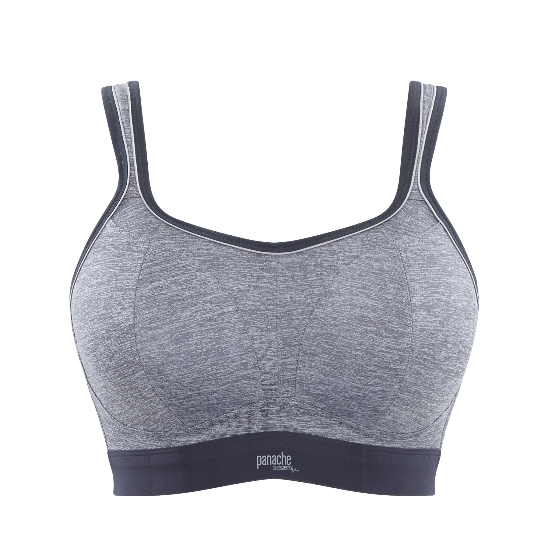 Sports Non Wired Bra Charcoal Marl