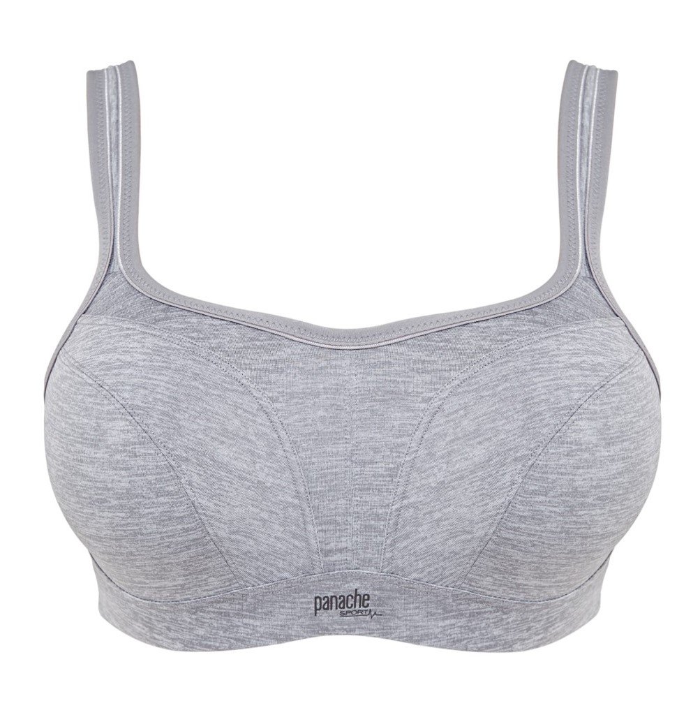Sports Grey Marl Moulded Cup Bra
