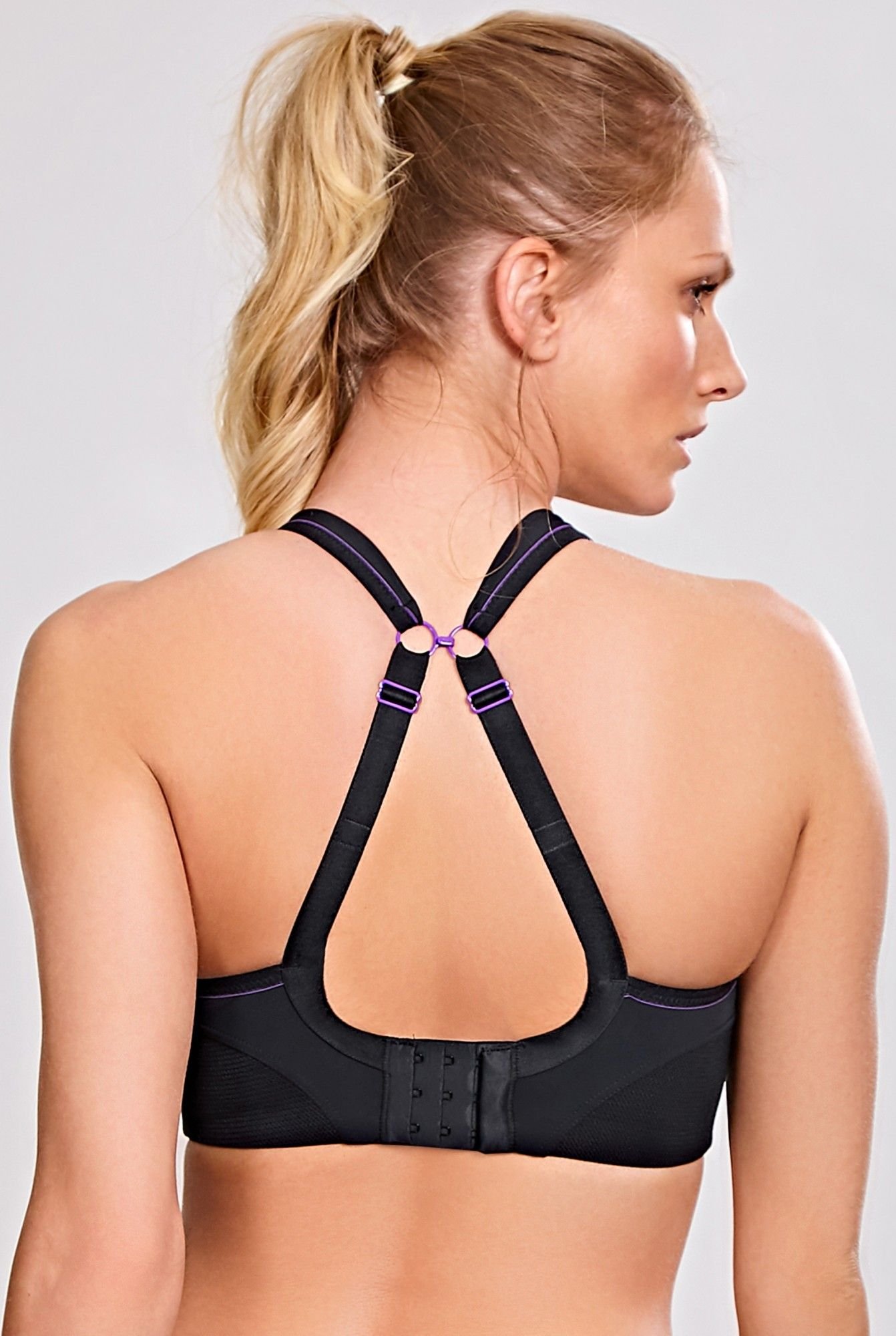 Non-Wired Sports Bra Black 3