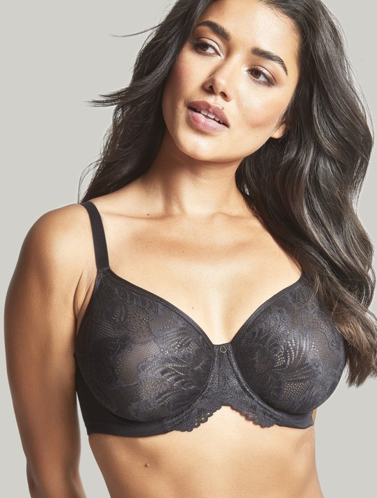 Non-Padded Full Cup Bra Radiance Black 1