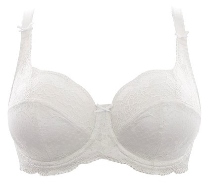 Soutien Full Cup de Copa Mole Rendado Clara Branco