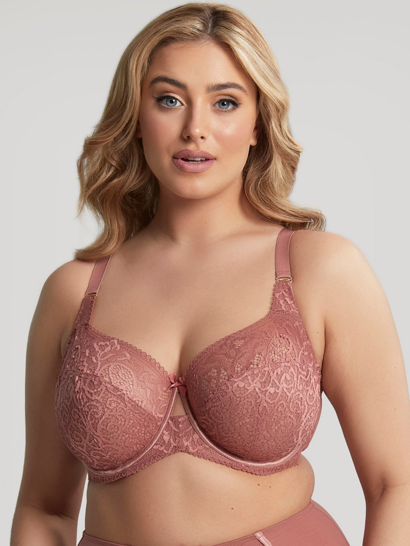 Estel Rose Gold Full Cup Bra 1
