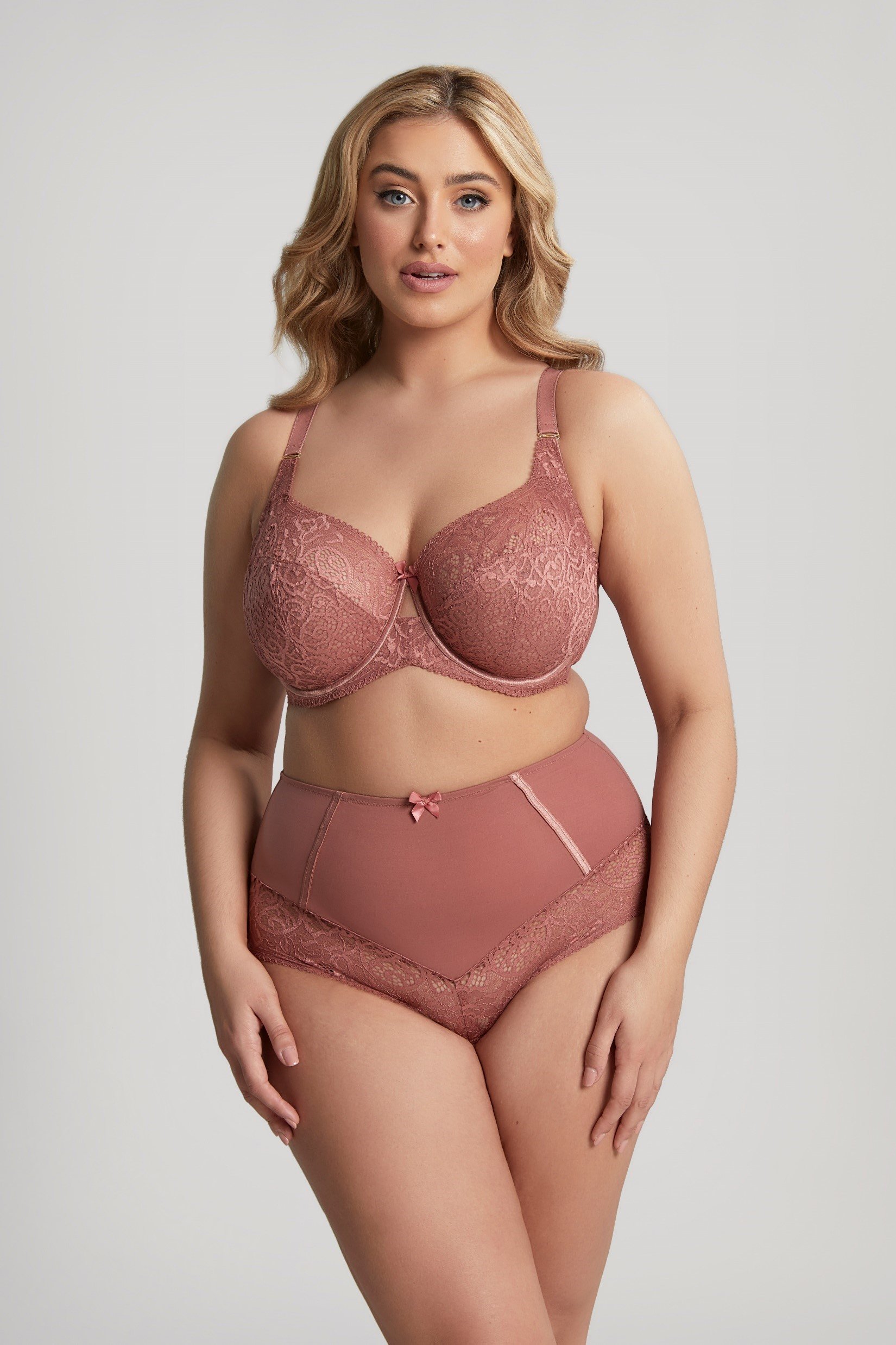 Estel Rose Gold Full Cup Bra 2