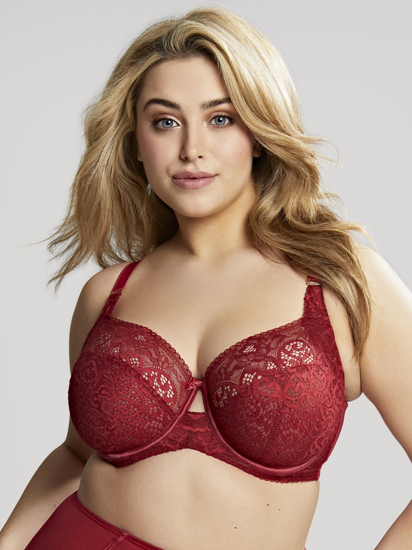 Estel Raspberry Full Cup Bra 1