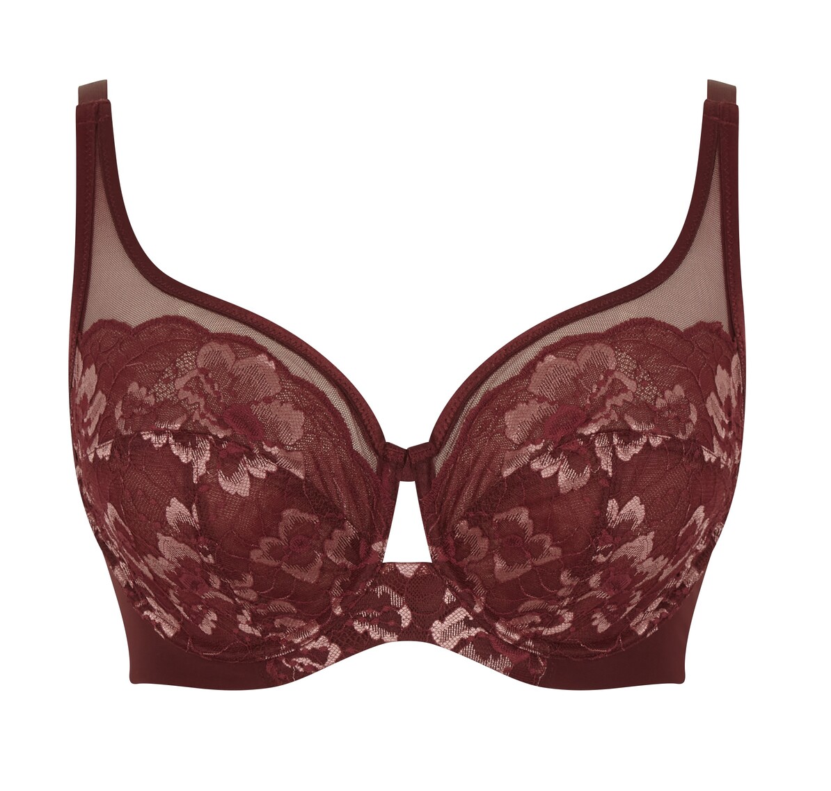 Soutien Full Cup de Copa Mole Rendado Sabrina Red Rose
