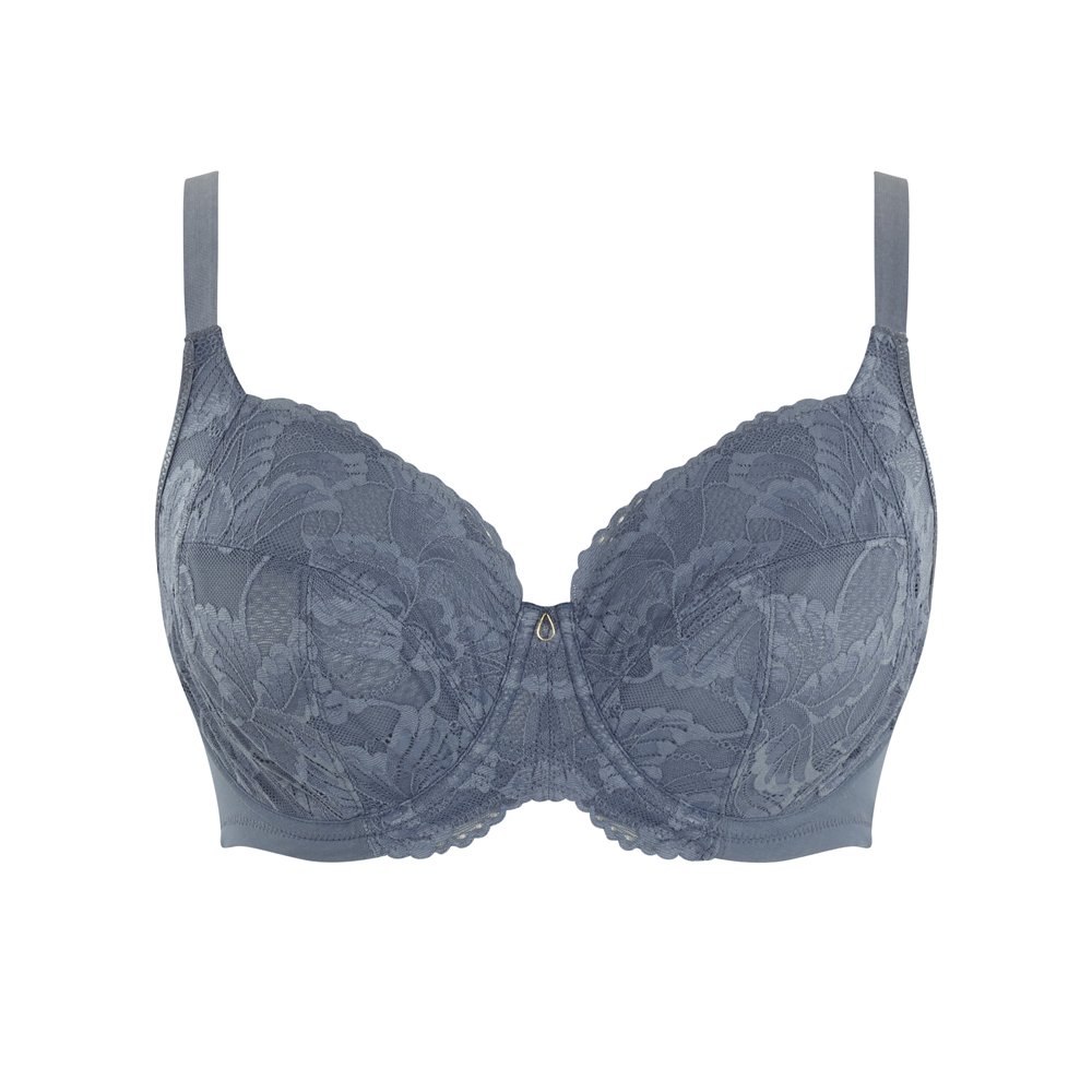 Non-padded Full Cup Bra Radiance High Coverage Steel Blue