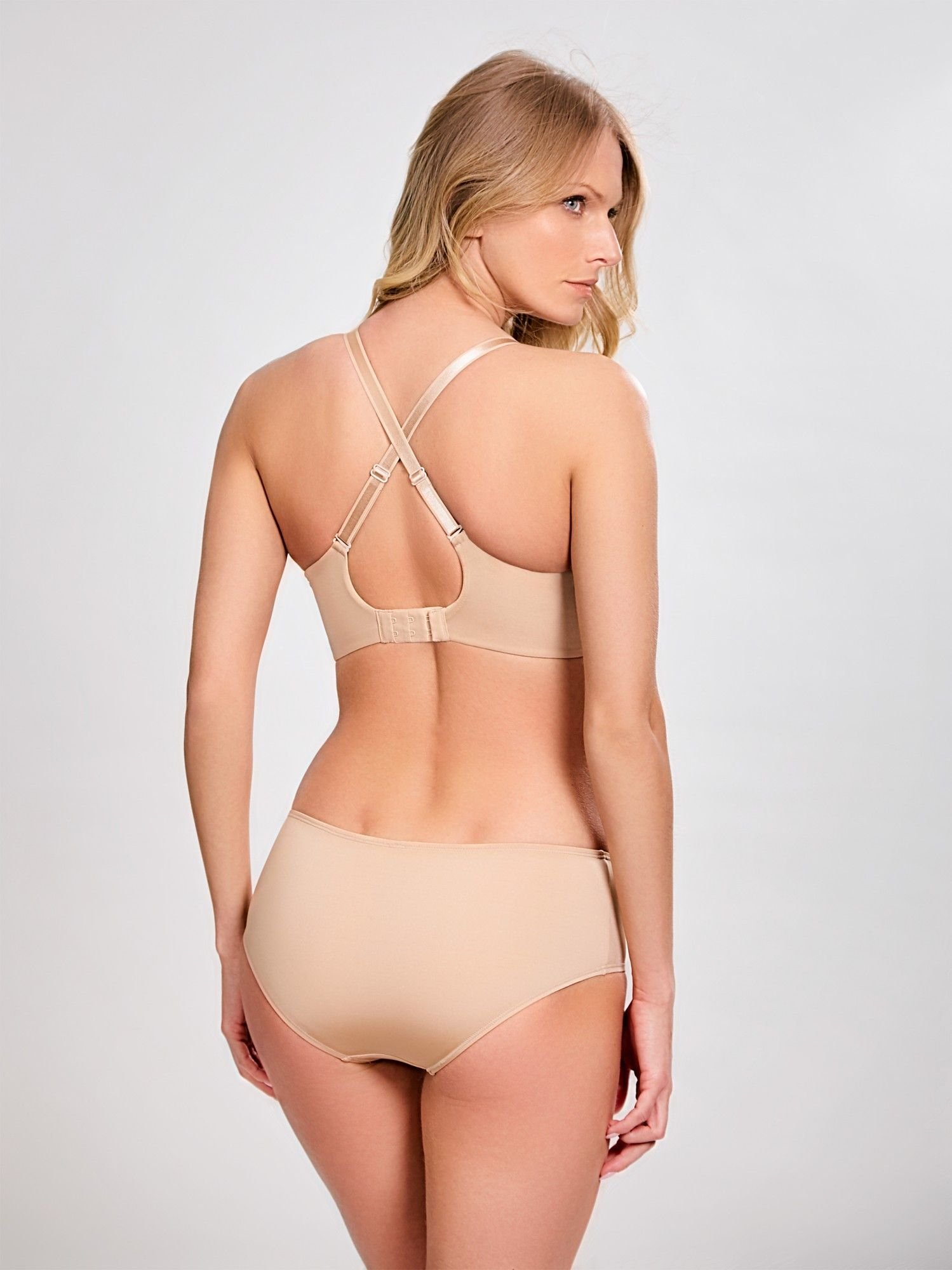 Elan Non-Padded Nude Triangle Soft Cup 3