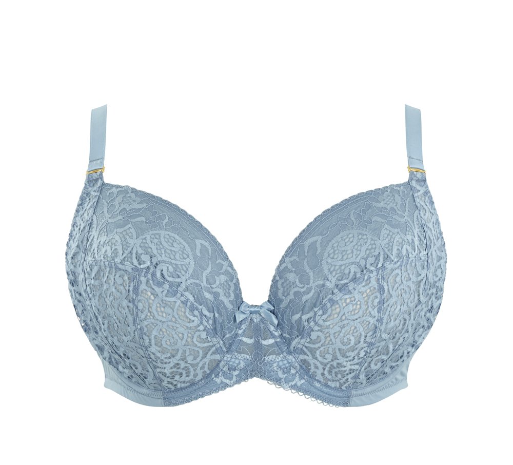 Non-padded Plunge Bra Estel Plunge Dusk Blue