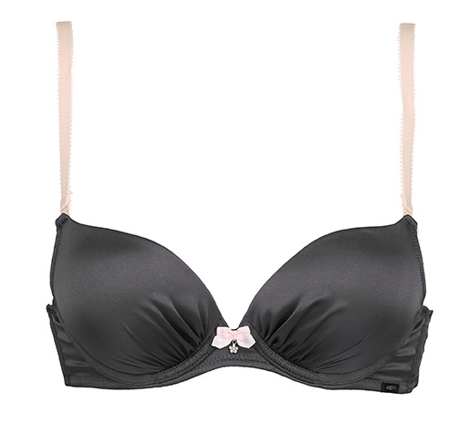 Soutien Decotado Push Up Magic Up Grey Satin
