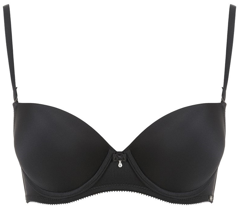 Soutien Balconnet com Push Up Demi Push Up Preto