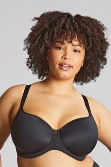 Spacer Cup Bra with Wires Elegance Black