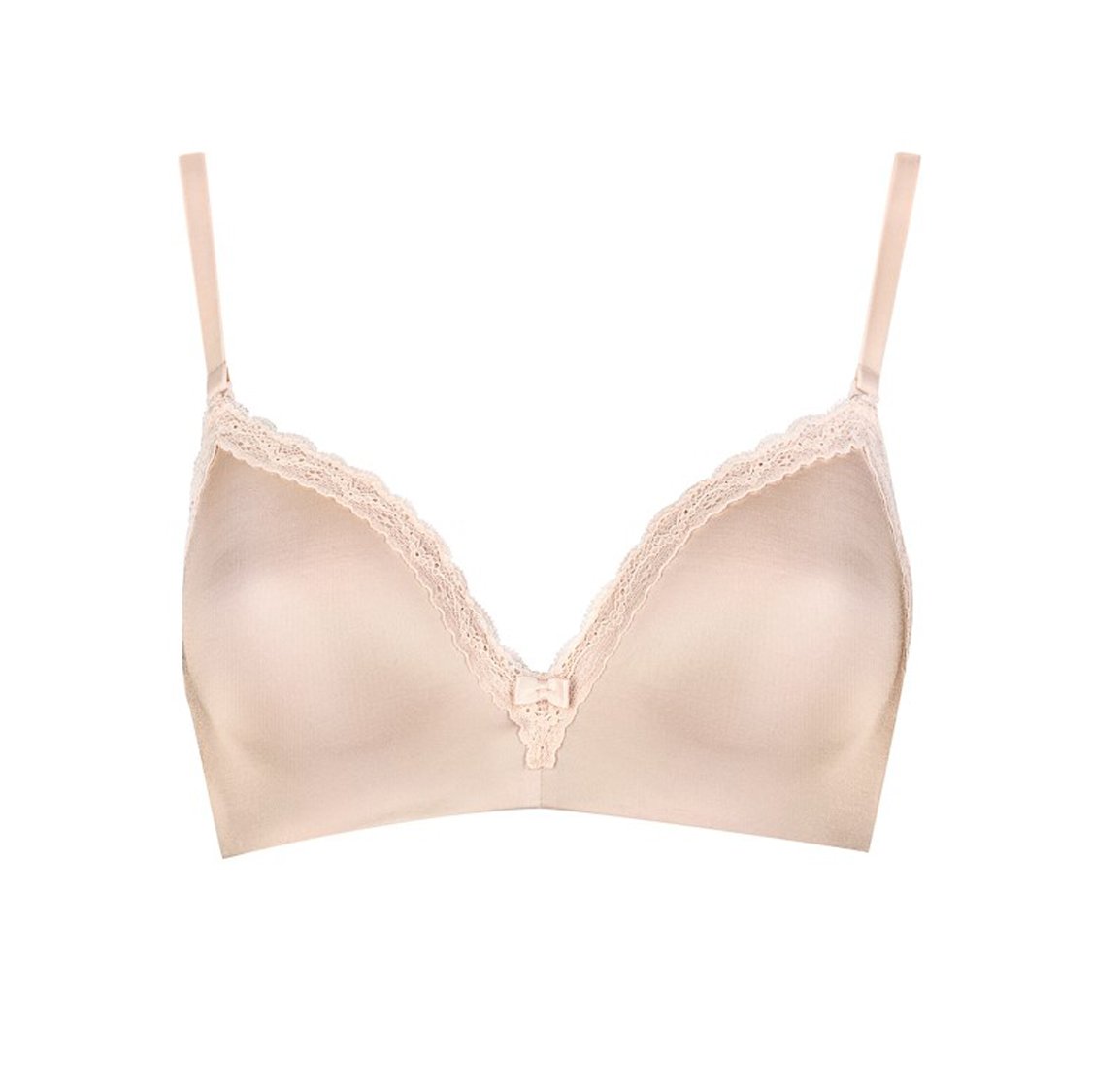 Soft Molded Wireless Plunge Nude