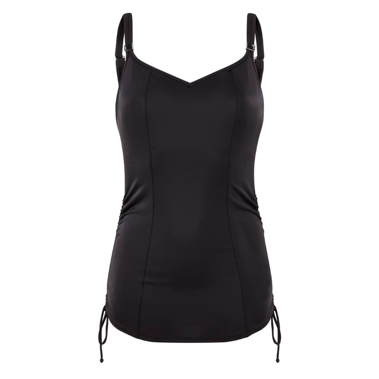 Tankini Balconnet de Copa Suave Con Aros Anya Black