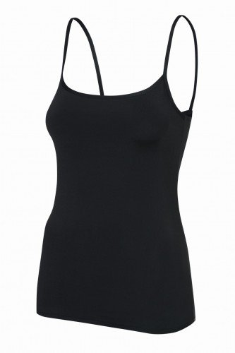 Top de Tirantes Finos Soft & Smooth Negro